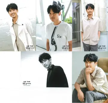 V6 21주년 groove 사카모토 마사유키 사진 세트