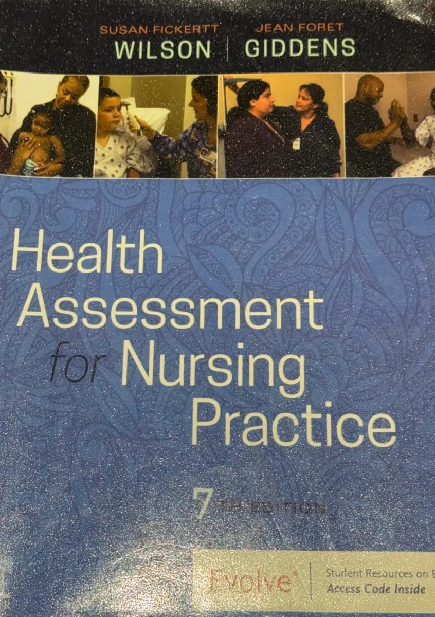 Health Assessment for Nursing Practice 7판