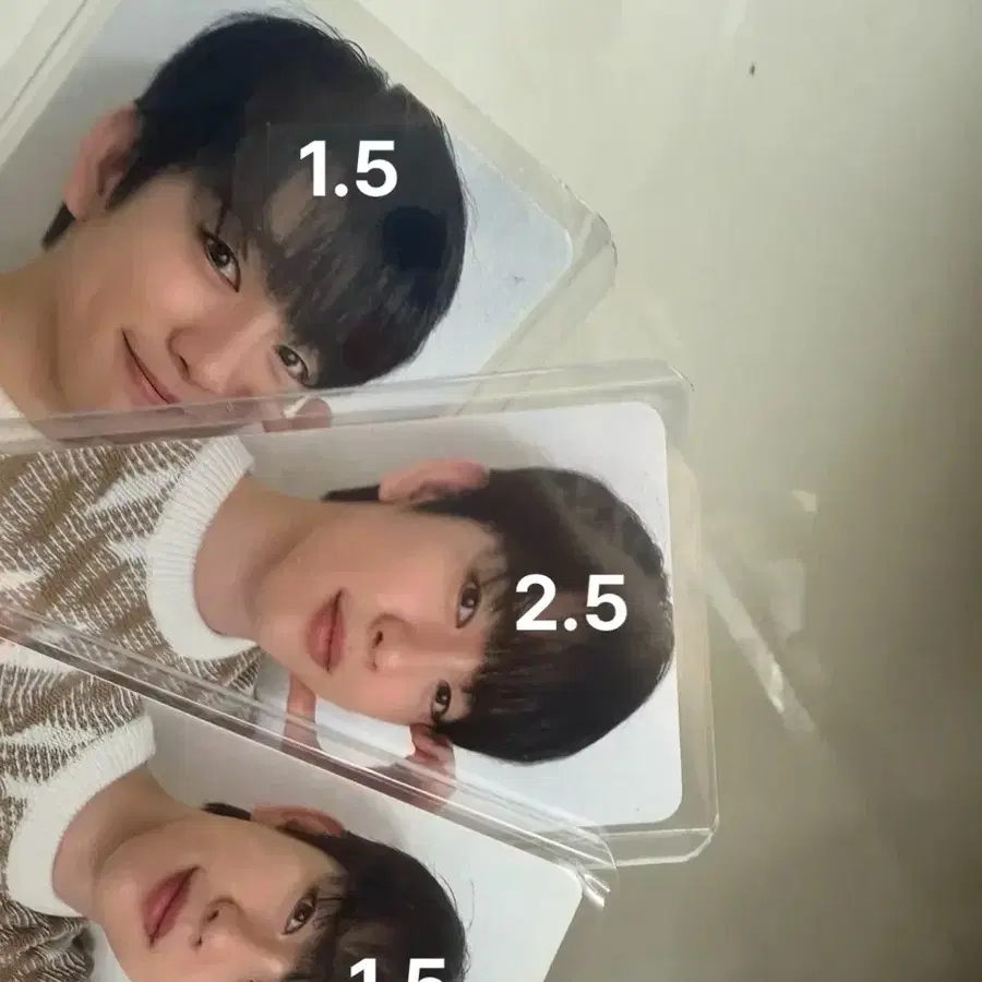 박진영 포토카드