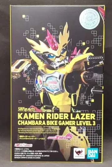 BANDAI SPRITS S.H.Figuarts 가면라이더 이그제이드 가면라이더 레이저 챔버라 바이크 게이머 레벨 3