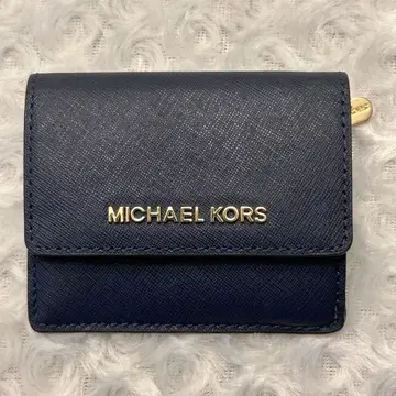 [ 새상품급 ] MICHAEL KORS 동전, 카드 홀더 네이비