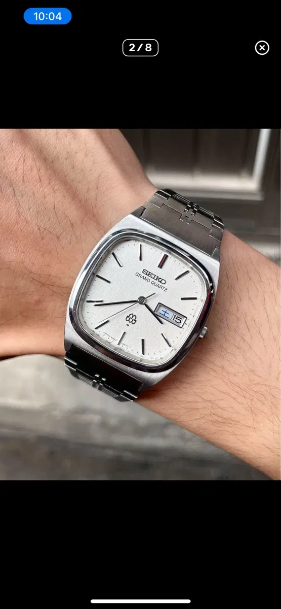 Seiko 세이코 그랜드쿼츠 빈티지 워치 시계 9943-5000 팜