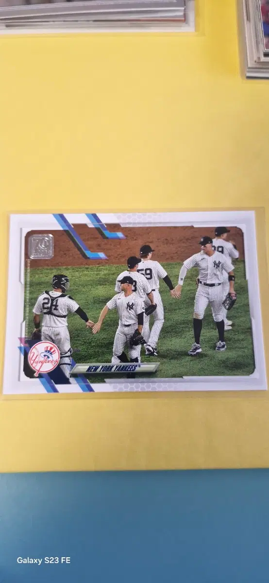 MLB 2021 양키스 팀 카드