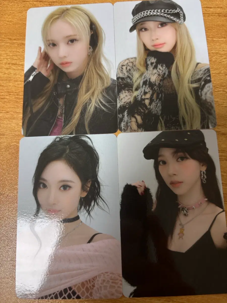 에스파 포토카드 4종