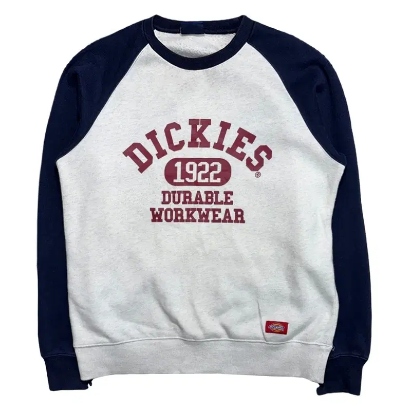 DICKIES 1922 레글런 빅로고 기모 맨투맨 M