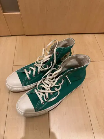 컨버스 올스타 하이컷 그린 스니커즈
