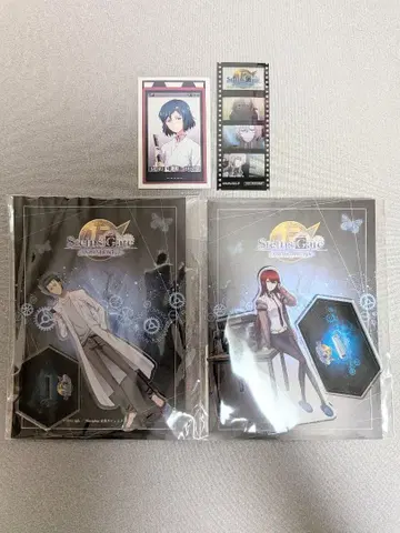 Steins;Gate 아크릴 스탠드 오카베 린타로 마키세 크리스 덤 포함