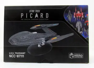 EAGLEMOSS HERO COLLECTOR THE OFFICIAL STARSHIPS COLLECTION USS TOUSSAINT NCC 87111