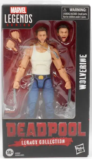 HASBRO 레거시 컬렉션 데드풀 울버린 6인치