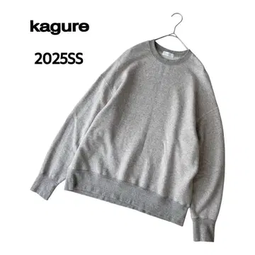 카구레 kagure 2025 맨투맨 트레이닝복 풀오버 그레이 F