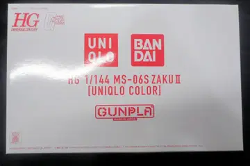 BANDAI SPIRITS 유니클로 UT 오리지널 한정판 건담 프라모델 자쿠 II