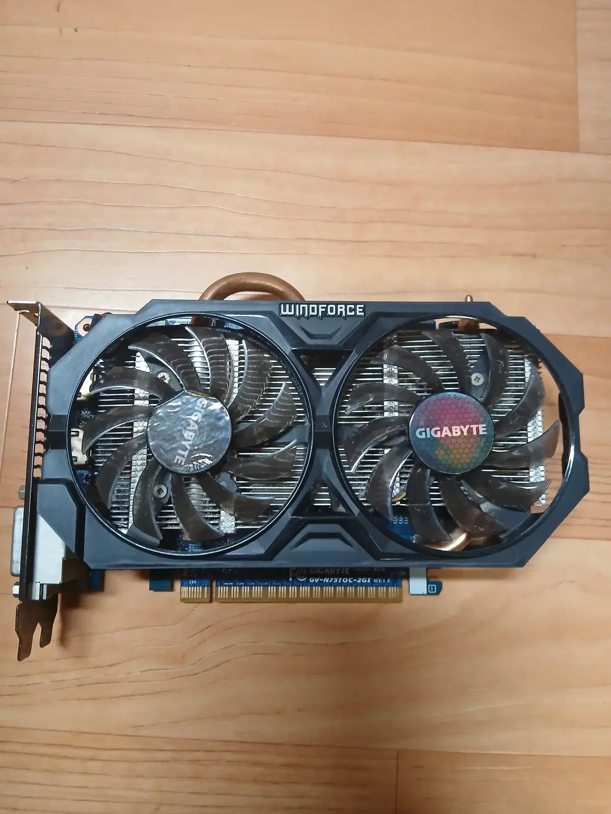 기가바이트 GTX750ti 2g 윈도우포스 그래픽카드