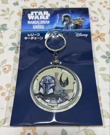 STAR WARS 만달로리안 레리프 키체인