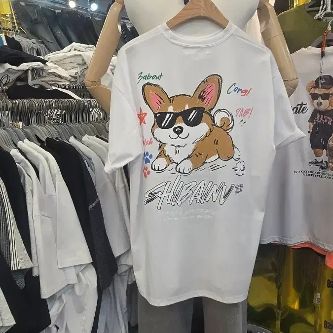 시바 반팔 티셔츠