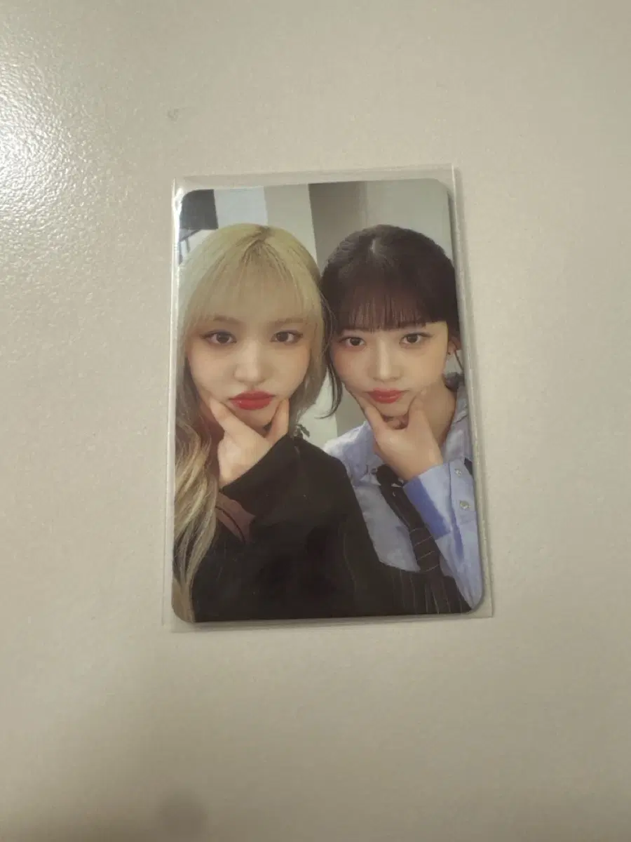 레이,리즈 언냐 포카 (하자 조금 있습니당..)