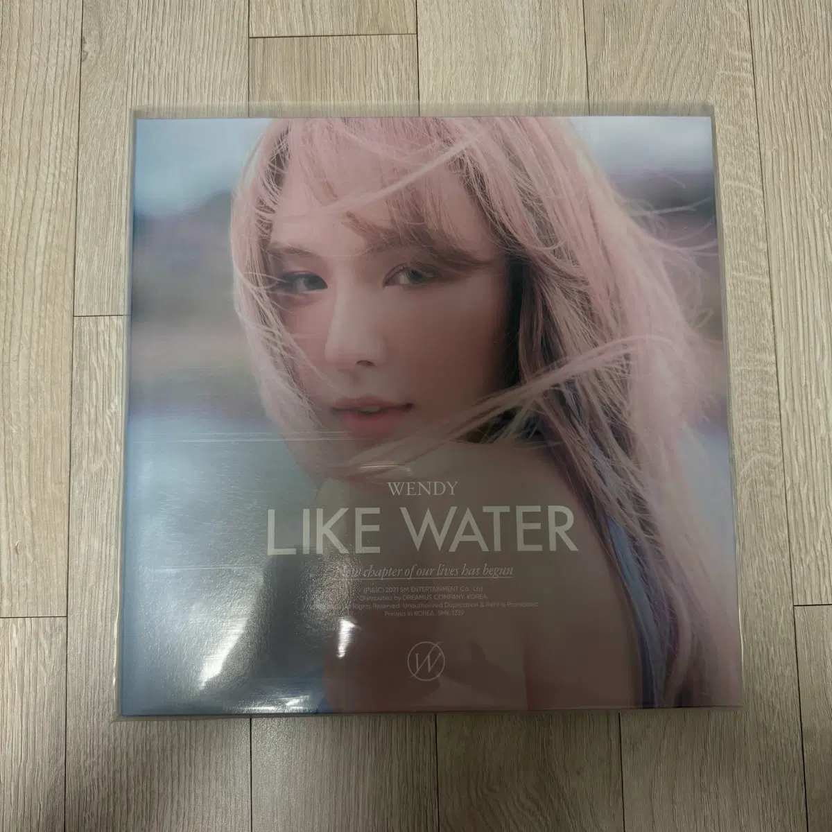 레드벨벳 웬디 Like Water LP (개봉반)