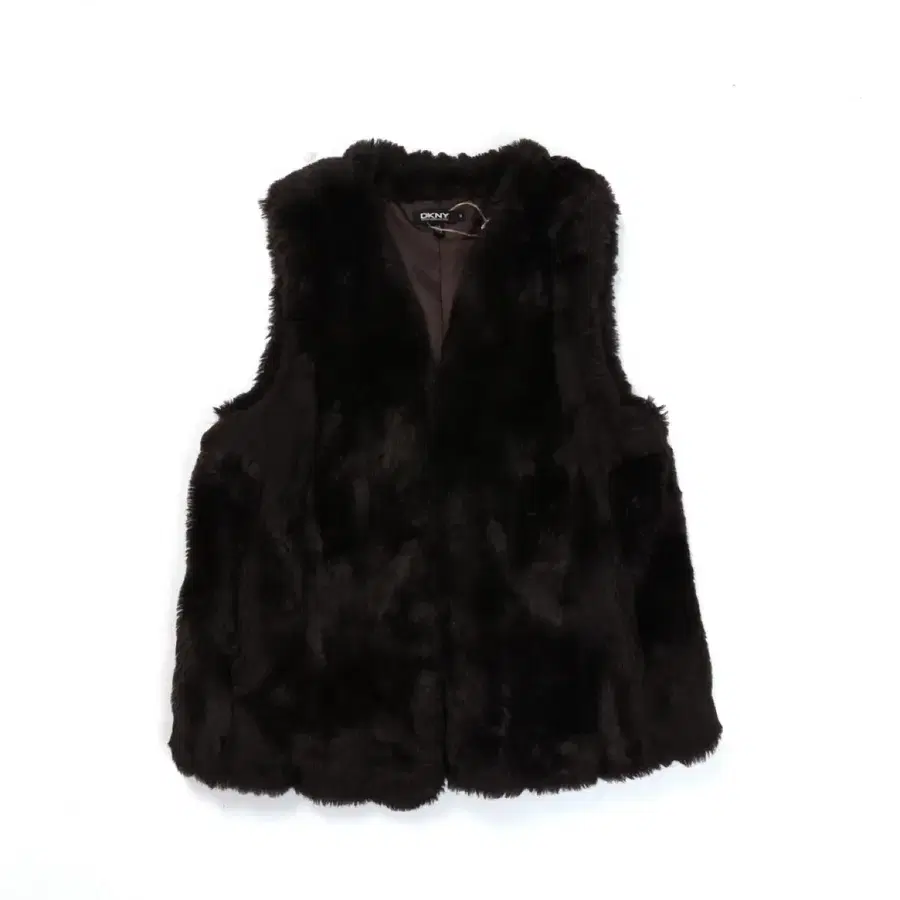 디케이앤와이 Dkny Faux Fur Vest