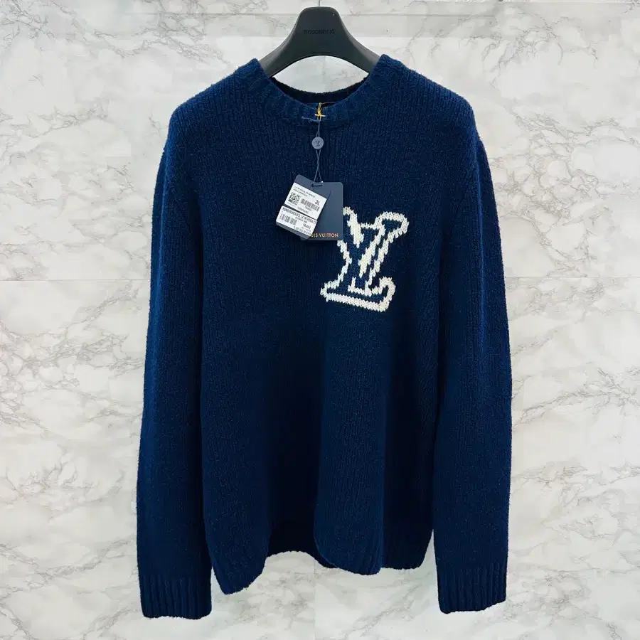 [2XL/풀구성] 루이비통 LV 인타르시아 니트