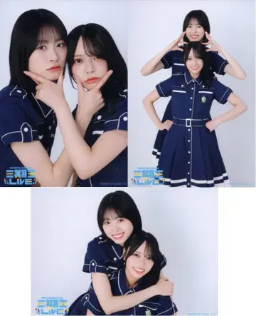 히나타자카46 3기생 LIVE 타카하시 미쿠니/야마구치 하루요 [히라가나 케야키] 의상 컴프