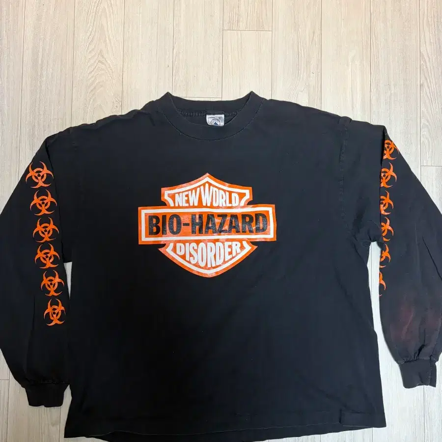 Biohazard 할리데이비슨 롱슬리브