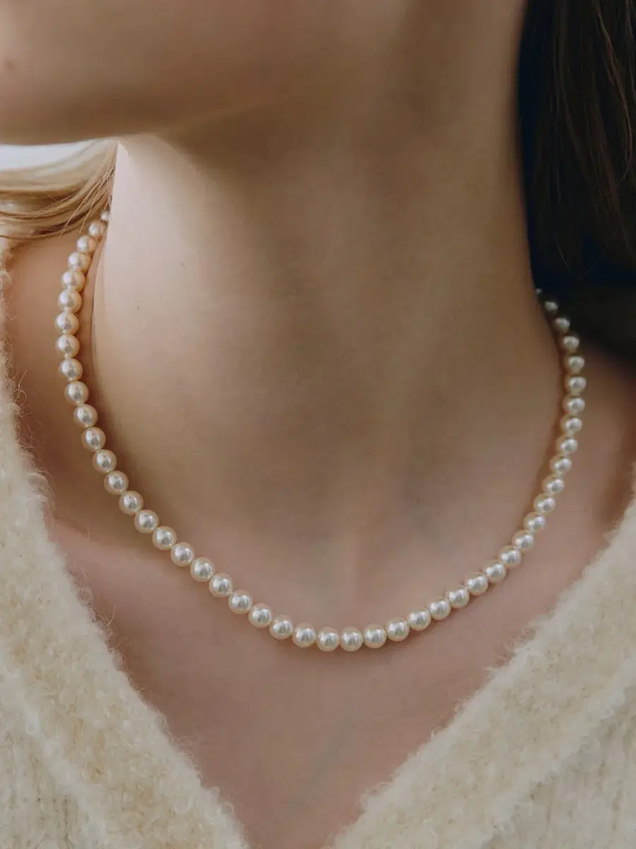 빈티지헐리우드 진주 목걸이 Classic Pearl Necklace