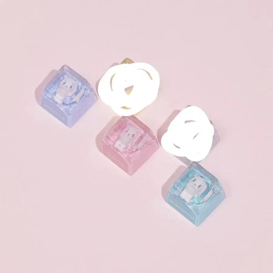 플레이브 므메미무 레진 키캡 몌무 미므 먀미 일괄