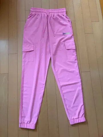 ZUMBA 정품 카고 팬츠 핑크 XS