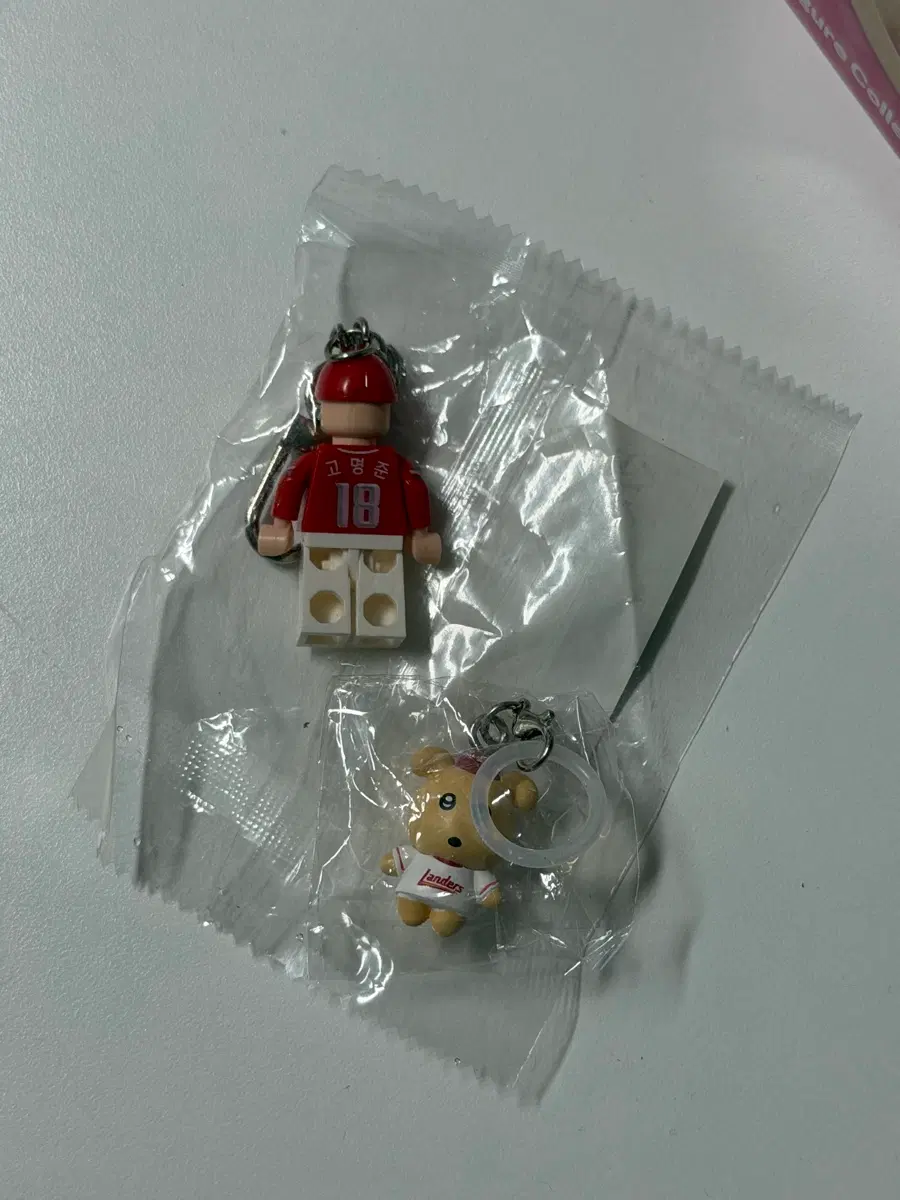 랜더스 레고 키링, 깜자 키링