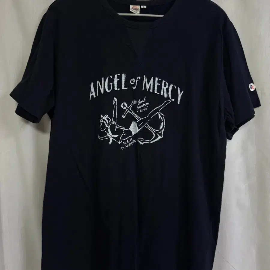 AAC 티셔츠 네이비 (all athletes club)