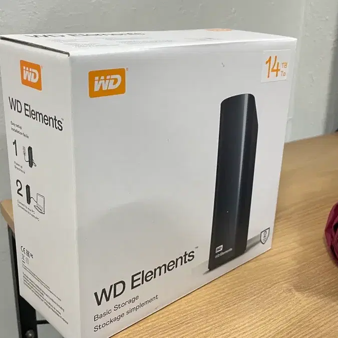 WD Elements 外付けハード 14TB