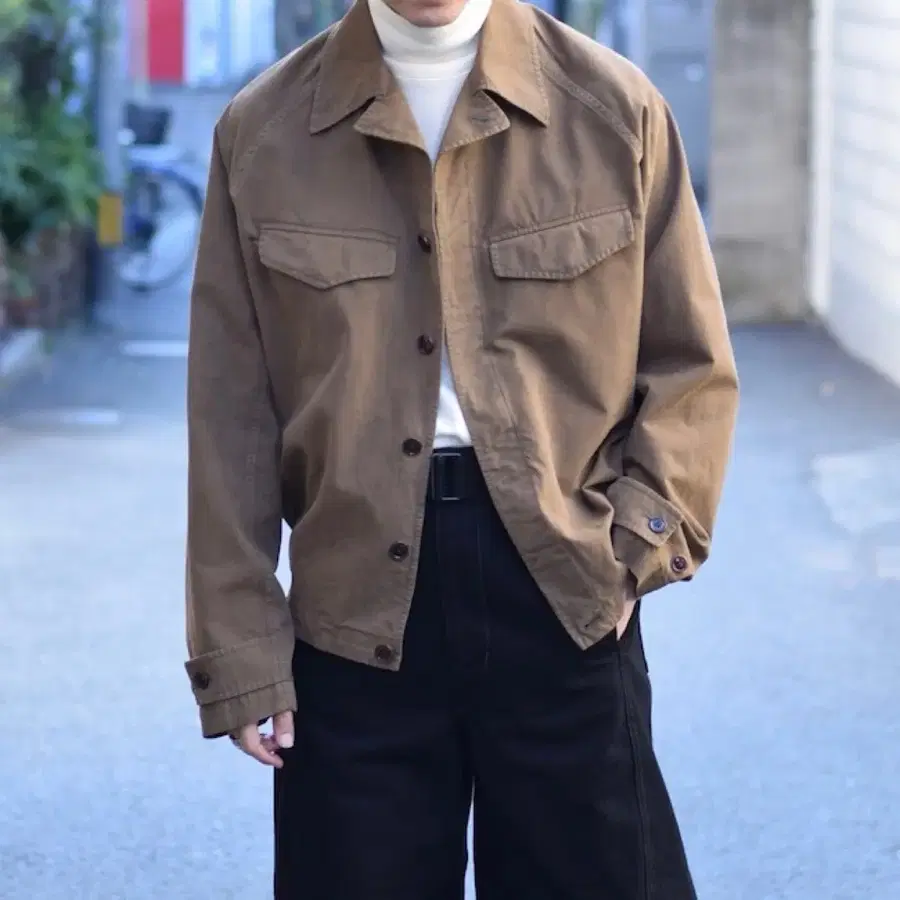 르메르 필드 오버셔츠 하바나