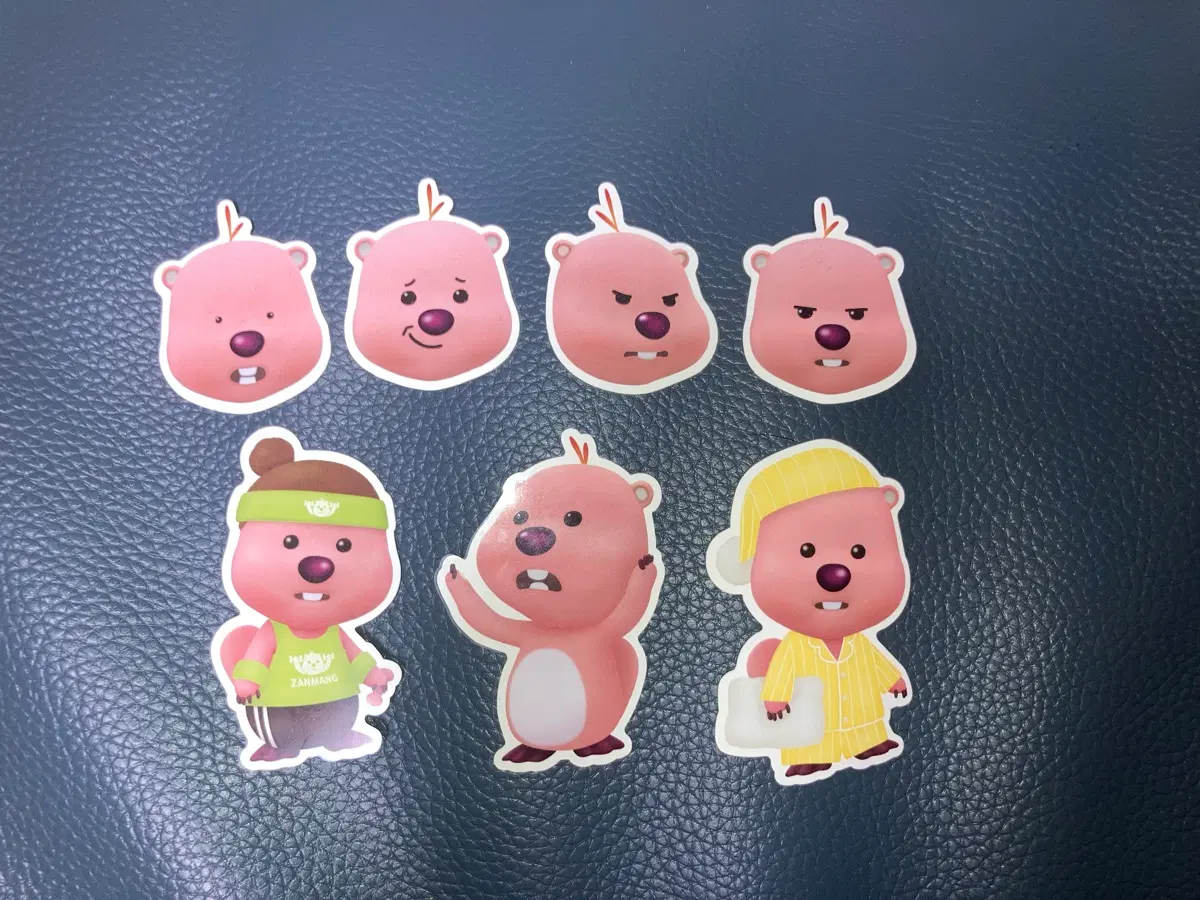잔망루피 스티커 일괄