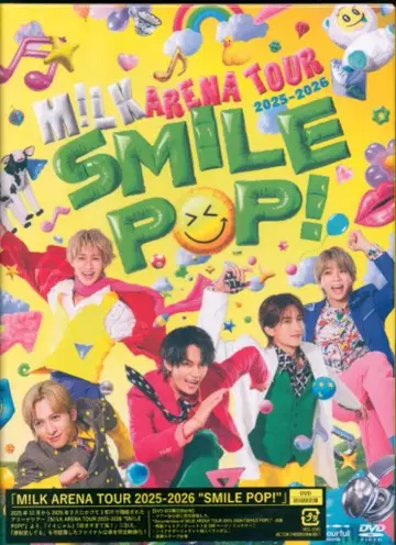 M!LK DVD 초회 한정판 2025-2026 SMILE POP