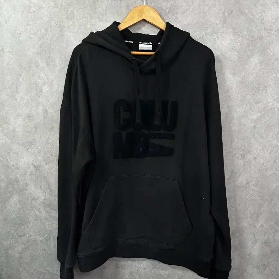 컬럼비아 후드티 블랙2XL