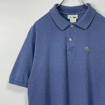 프랑스제 CHEMISE LACOSTE 피케 셔츠 블루 라코스테