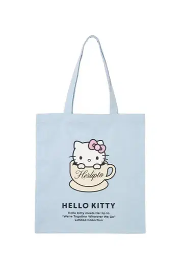 HLT x Hello Kitty ToteBag (Tin) paleblue