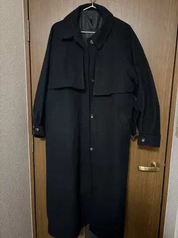 롱 코트 블랙