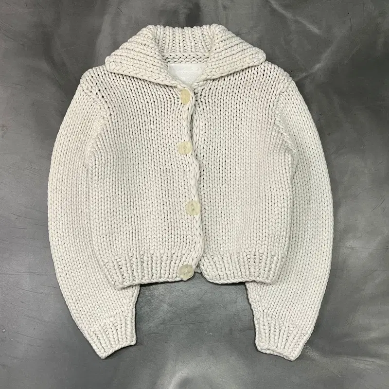 메종 마르지엘라 H&M 카라 니트 가디건 y18965
