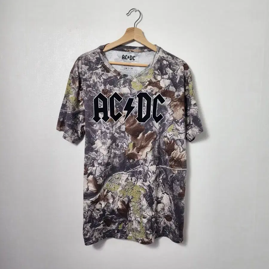ACDC 카모플라쥬 X반팔 티셔츠