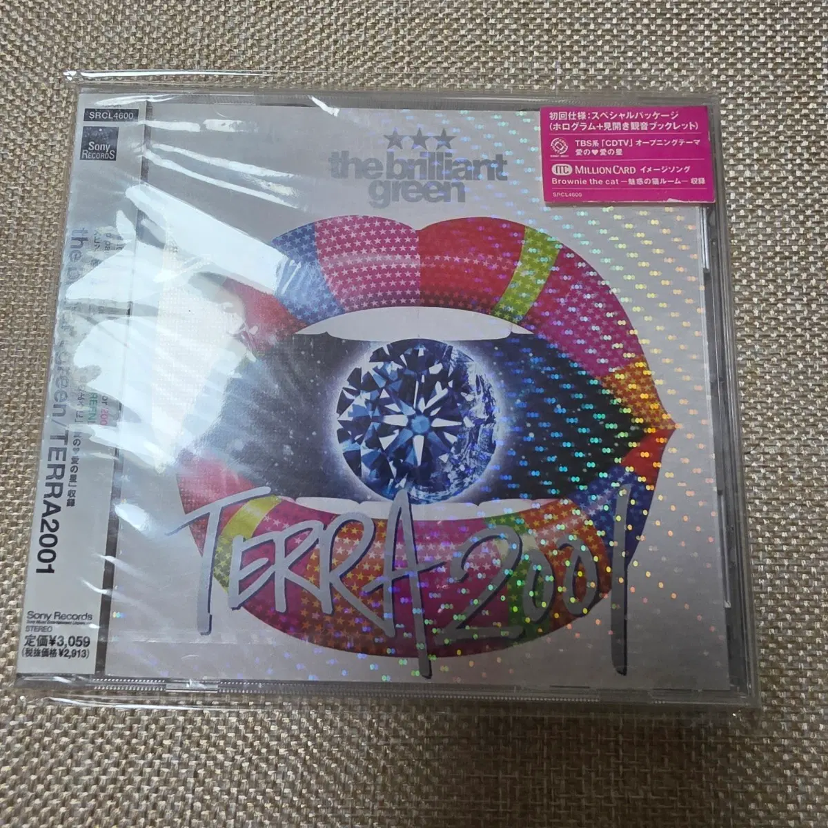 the brilliant green (더 브릴리언트 그린) TERRA2001 초회한정반 미개봉