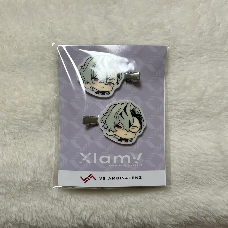 미개봉) 비바렌 레온 헤어클립 앞머리클립 머리핀 xlamv 크람브