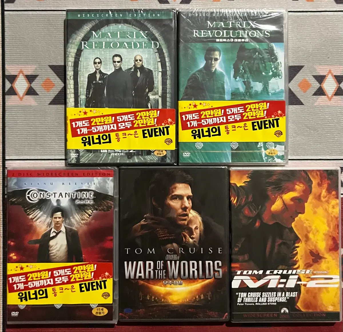새상품 DVD 일괄판매