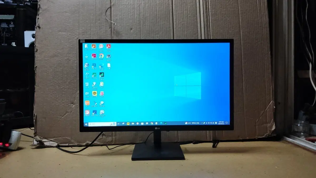 (17) LG 24인치 LED 컴퓨터 모니터 (동일사이즈 50대 보유중