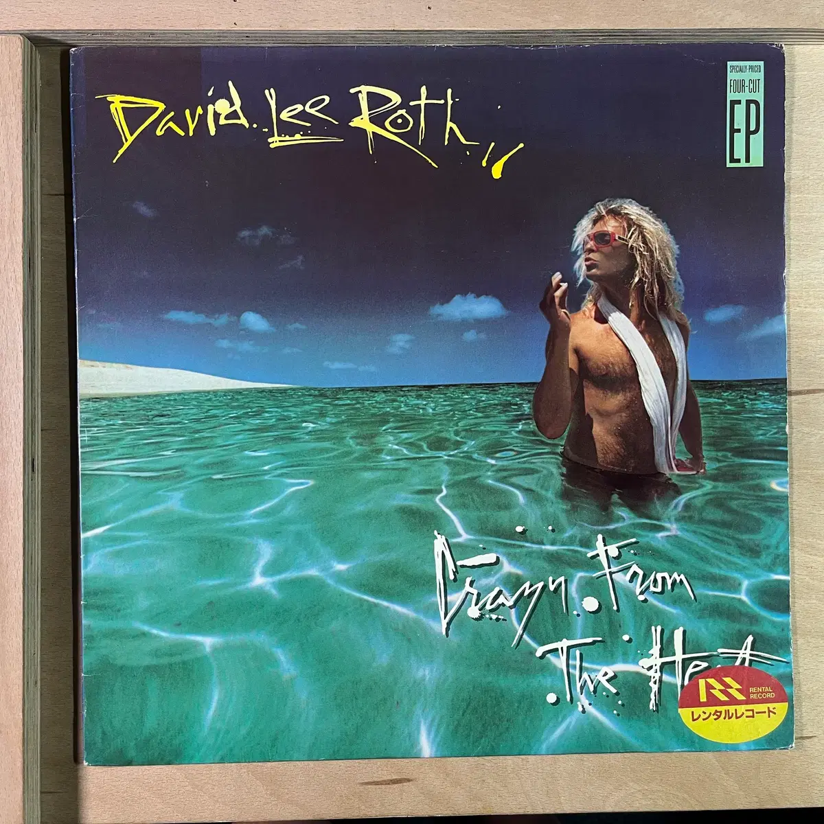 David Lee Roth Crazy From The Heat 12인치 EP 일본 1985년