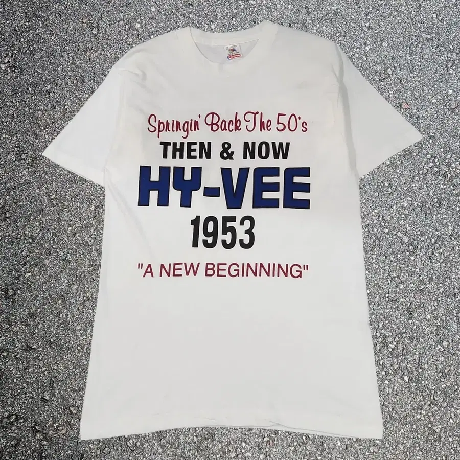 90s Made In USA HY-VEE 빈티지 티셔츠 M