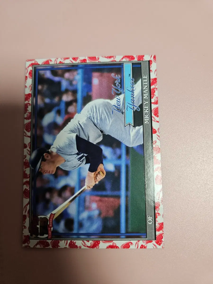 양키스)미키 맨틀 2026 Topps Koi Fish
