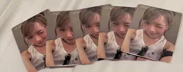 ME:I 시미즈 케이코 현지 CD 구매 혜택 트레이딩 카드 꽃길 5장 세트 투어