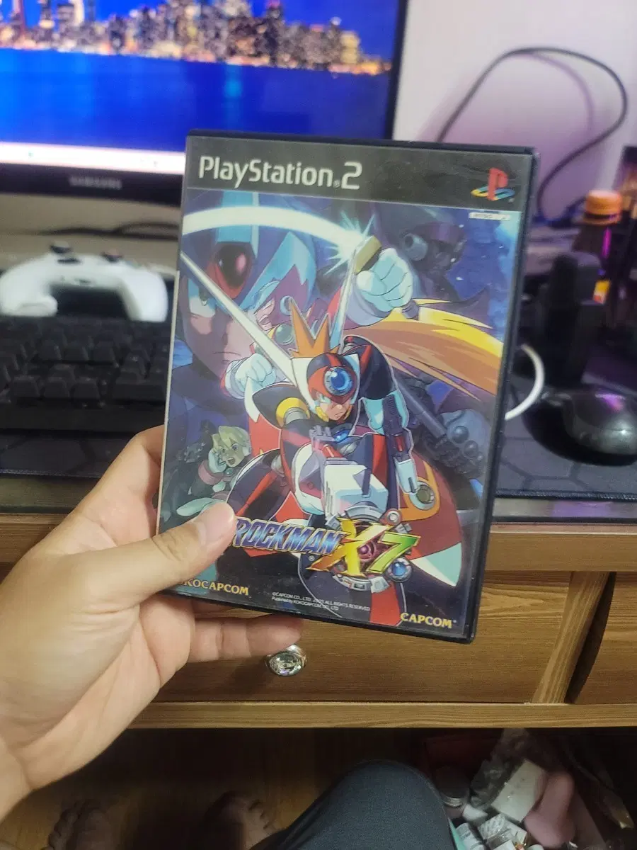 ps2 메가맨x7 한글판 (레어게임)
