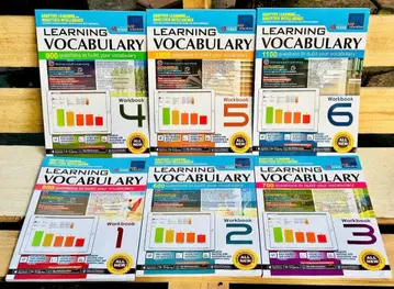 새상품] 6권 세트 Leaning Vocabulary / SAP - SIN