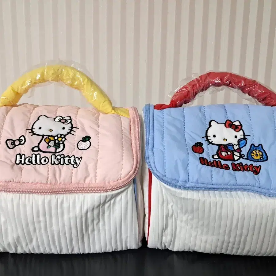산리오 헬로키티 퀼팅 파우치 2종 새상품
